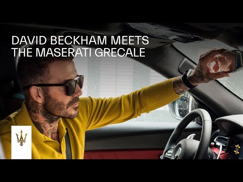 Everyday Exceptional. David Beckham meets the Maserati Grecale for FOS 2022