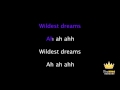 ►Taylor Swift - Wildest Dreams (Karaoke Version)