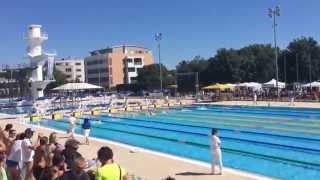 Campionati italiani master 2015 - 100 rana maschi M35 (Ultima batteria: Baldi / Lippi))