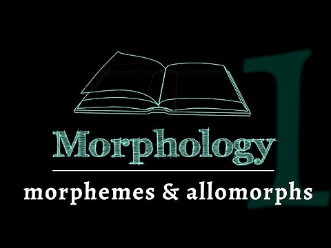 Grammar of Words: Morphemes & Allomorphs (Lesson 1 of 7)