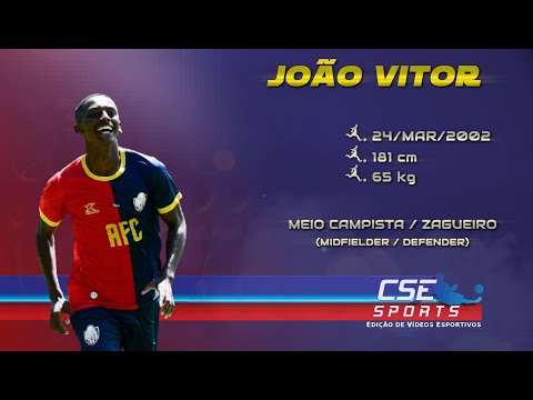 João (BRA) - 24/MAR/2002 - Midfielder (Meio Campo) - Andreense FC (Brazil)