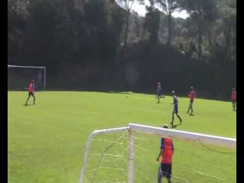 Barcelona dag åtta: Tiomannaspel på förmiddagsträningen