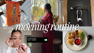 7AM FALL MORNING ROUTINE 🍂 cozy, productive & slow week day routine