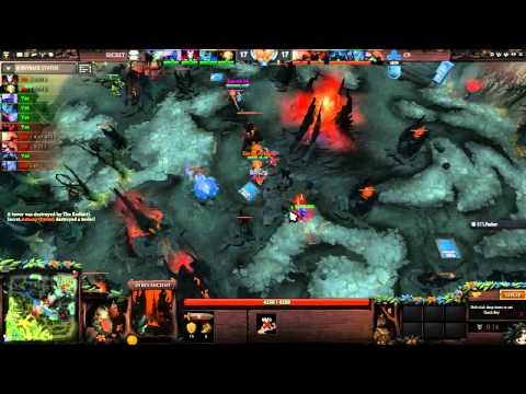Team Secret Base Race vs Cloud 9 DAC 2015 No TP