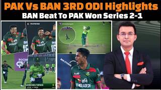 Download lagu Pakistan Vs Bangladesh 3rd Odi Complete Highlights . mp3
