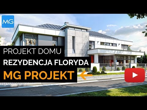 Projekt domu Rezydencja Floryda MG Projekt - 857.09 m2