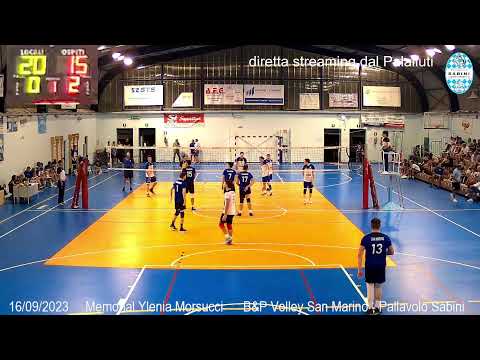 Memorial  Ylenia Morsucci B&P Volley San Marino - Pallavolo Sabini