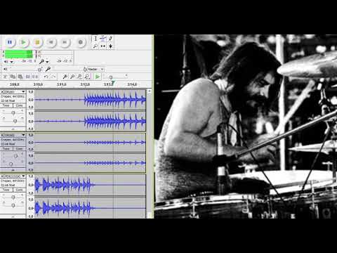 Led Zeppelin - Whole Lotta Love - original John Bonham drum track (drums only)