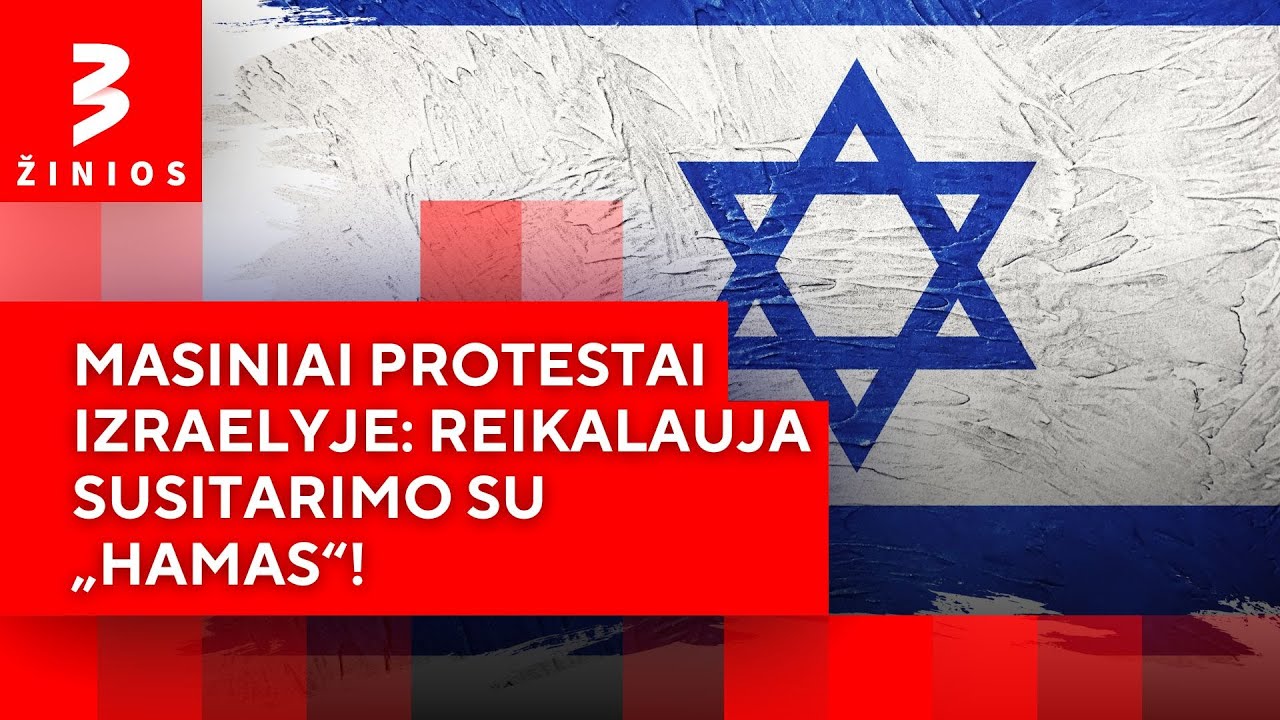 Pusė milijono žydų išėjo protestuoti į gatves visoje šalyje