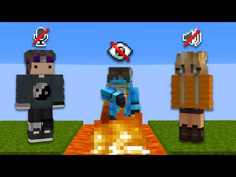 Minecraft Blind, Deaf And Mute With Wifies And NearlyAvery