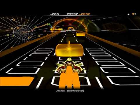 Audiosurf: Linkin Park - Somewhere I Belong