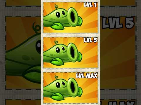 Pvz 2 Plantfood Abilities - Pea Vine Level 1, 5, Max vs 6 Sun Gravestones - Plants vs Zombies 2