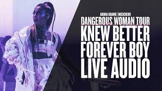 Ariana Grande - Knew Better/Forever Boy [Live Audio] (Dangerous Woman Tour Orchestral Version)