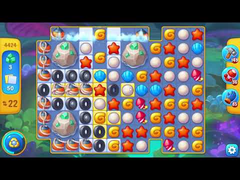 Fishdom 4424 Level - NO BooSTERS