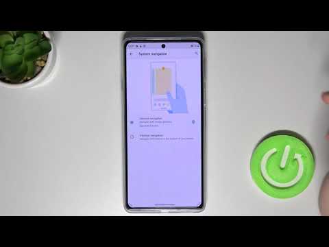 MOTOROLA Edge 20 and Gestures Navigation Settings - Change Gestures Sensitivity