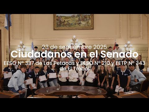 EESO N° 337 de Las Petacas y EESO N° 210 y EETP N° 343 de El Trébol