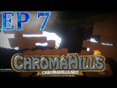 [Minecraft] Chroma Hills Adventures - EP.7 (POTATO PIE + Epic Sand Cave Collapse)