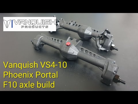 Vanquish vs4-10 phoenix F10 portal axle build / 뱅퀴쉬 vs4-10 피닉스 f10 포탈 액슬 조립