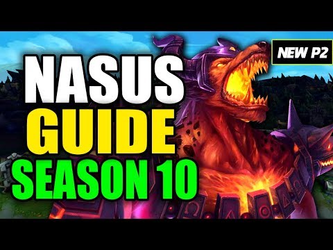 HOW TO PLAY NASUS SEASON 10 - (Best Build, Runes, Playstyle) - S10 Nasus Gameplay Guide