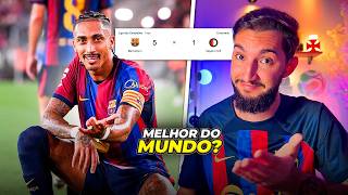 Barcelona 5 x 1 Feynoord - RAPHINHA MELHOR JOGADOR DO MUNDO?