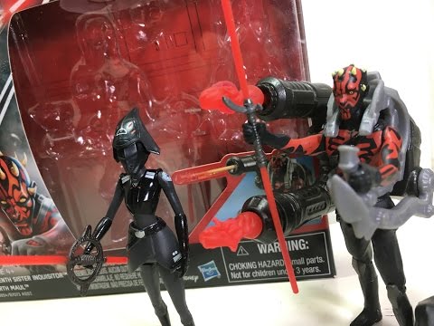 Star Wars Rebels Seventh Sister Inquisitor & Darth Maul Chefatron Review