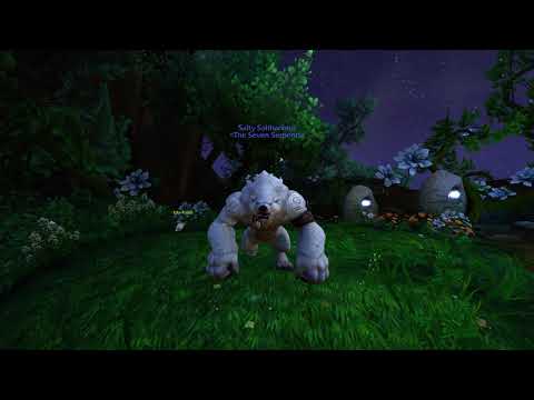 New Worgen Druid Transmog Shadowlands Prepatch World Of Warcraft