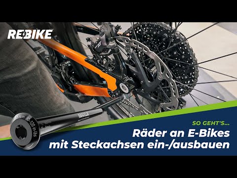 Räder mit Steckachsen ein- und ausbauen - einfach gemacht | Rebike.com