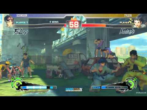 HADOCON IV (SSFIV:AE 2012) - Scunsion (Fei Long) vs. TylerJ (Makoto)