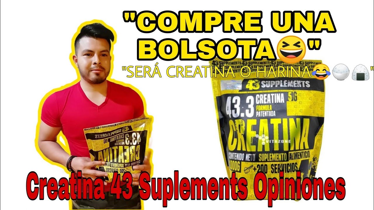🍚💊Creatina o Harina 43 Suplements Opiniones Monohidrolizada Creatina antes o despues de.entrenar