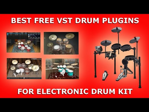 BEST FREE VST DRUM PLUGINS for Electronic Drums and Midi Pads