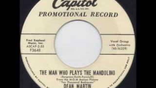 Dean Martin The Man Who Plays The Mandolino