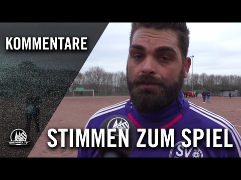 Die Stimmen zum Spiel (SV Rot-Schwarz Neubrück - FC Viktoria Köln II, Kreisliga A, St. 1, Kr. Köln)