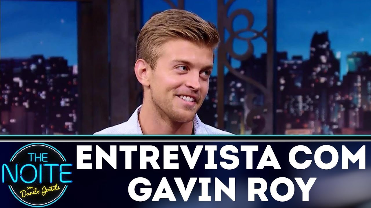 Entrevista com Gavin Roy | The Noite (08/12/17)
