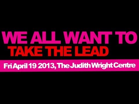 WE ALL WANT TO - TAKE THE LEAD