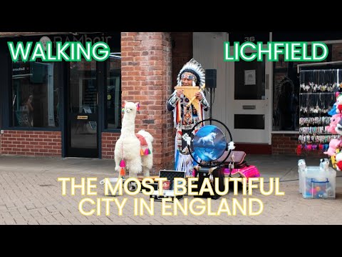 Is Lichfield the Most Beautiful City in England? 😲 Stunning Walk
