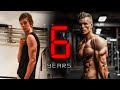 6 Years Natural Body TRANSFORMATION 16-22