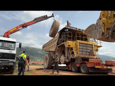 Transporting The Second Caterpillar 777 Dumper - Sotiriadis/Labrianidis Mining Works - Part 2 | 4k