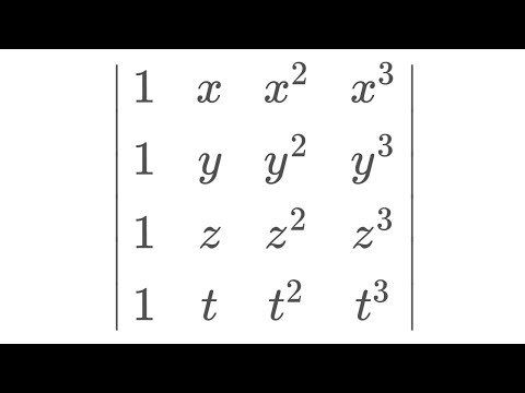 Vandermonde Determinant