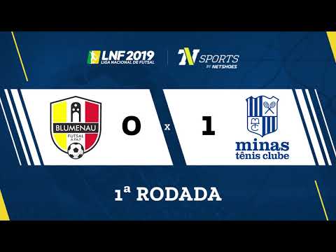 LNF2019 - Gols - 1r - Blumenau 0 x 1 Minas