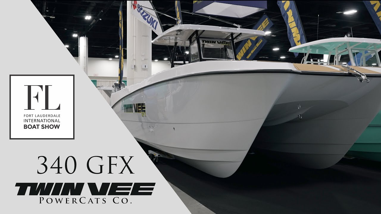 Дебют Twin Vee 340 GFX на FLIBS