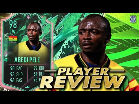 OMG FINALLY!🤩 98 SHAPESHIFTERS HERO ABEDI PELE PLAYER REVIEW! - FIFA 22 Ultimate Team