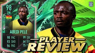 OMG FINALLY!🤩 98 SHAPESHIFTERS HERO ABEDI PELE PLAYER REVIEW! - FIFA 22 Ultimate Team