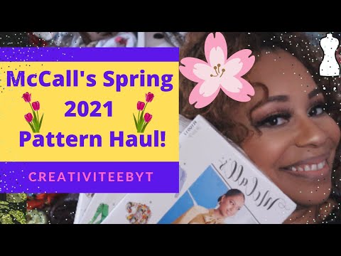 McCall's Spring 2021 Pattern Haul! McCall's Pattern Haul! New Spring Patterns!