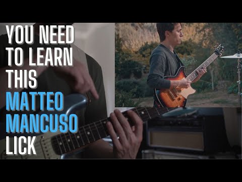 You NEED to learn this MATTEO Mancuso Lick