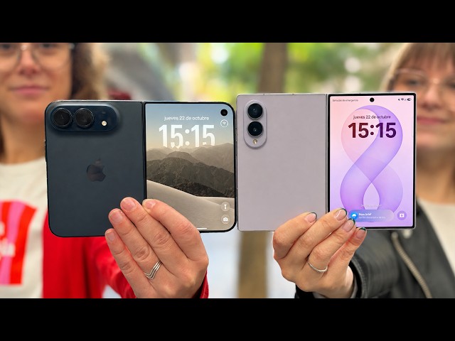 iPhone Duo VS Galaxy Z Fold 8 ¿Tenemos un favorito?