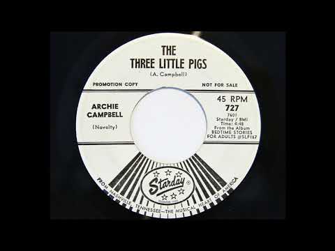 Archie Campbell - The Three Little Pigs (Starday 727)