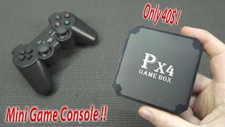 The Mini 39$ TX4 Game Console Can Play Many Games !?