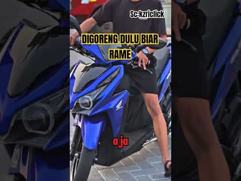 restorasi vario techno 125 keren ganteng #trend #modifikasi