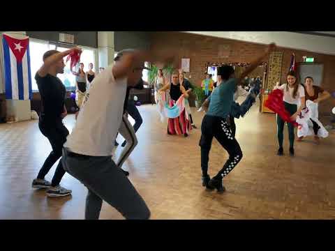 Rumba Guaguanco class || Yohan y Elaine