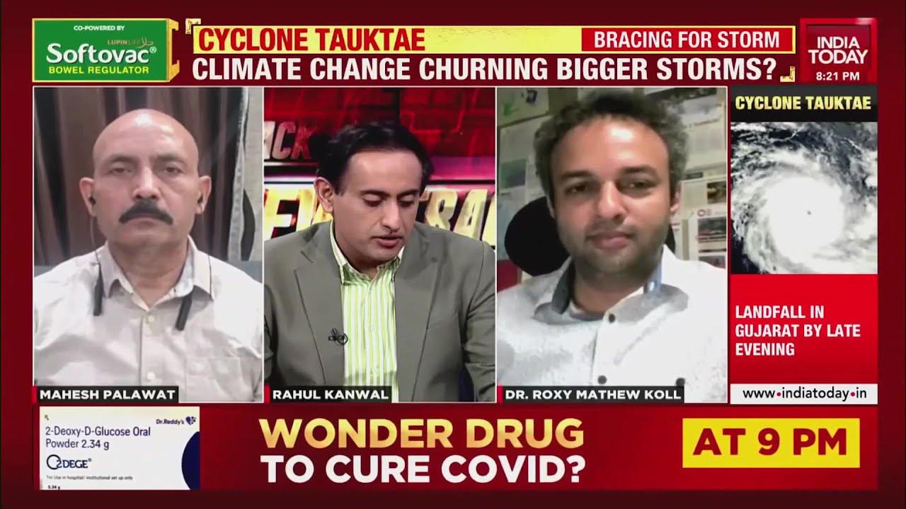 202105. Indian Today discussion on Cyclone Tauktae